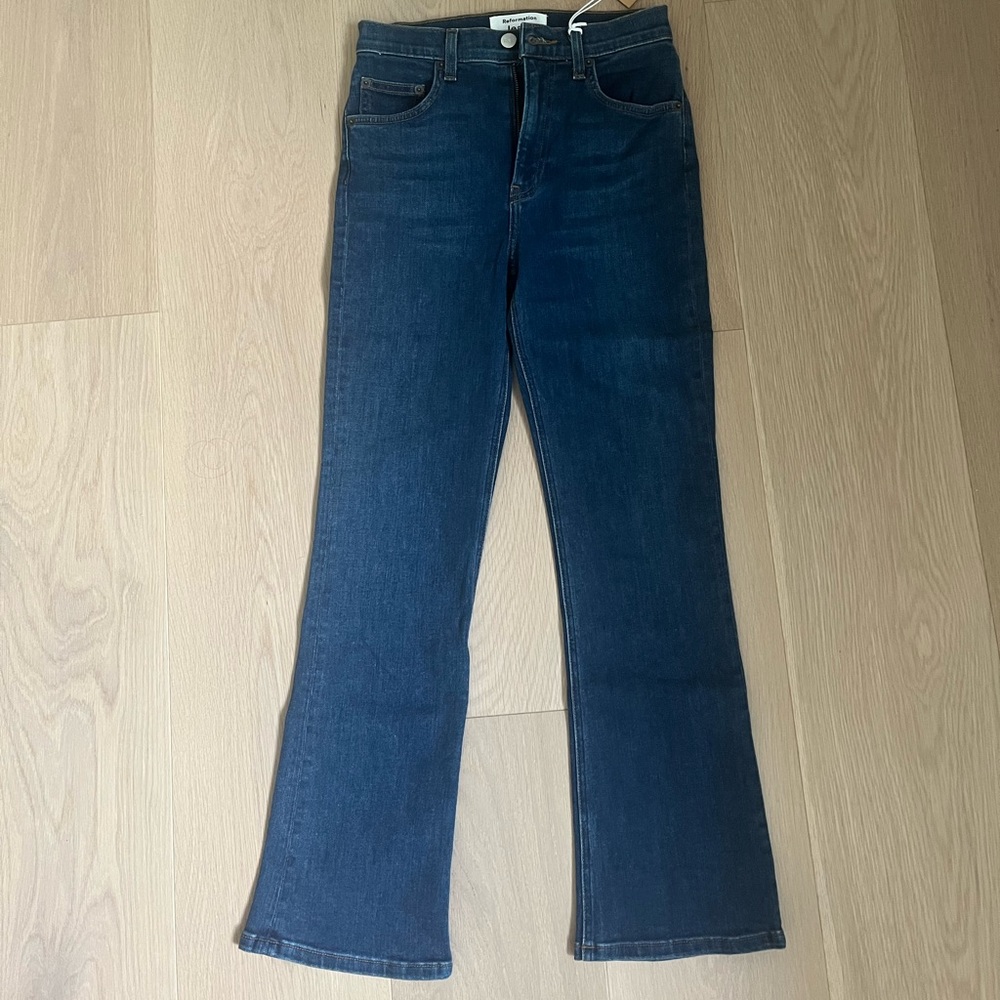 Reformation High Rise Bootcut Jeans